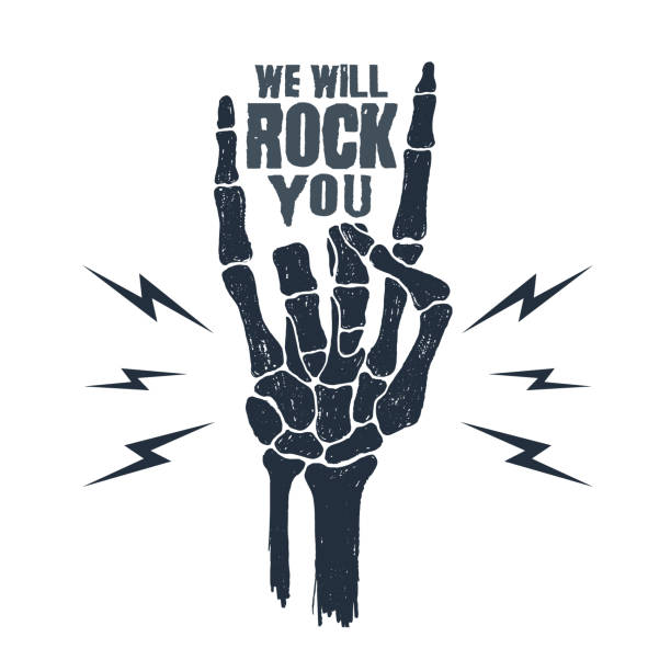 Best Rock Music Illustrations, Royalty-Free Vector ...
