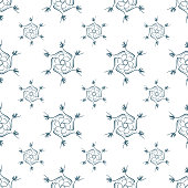 hand drawn seamless repeat pattern, vector repeat pattern for textile, gift wrapper, product packaging, branding, wallpaper, and other seamless printing work. pattern swatch added to the swatch panel.