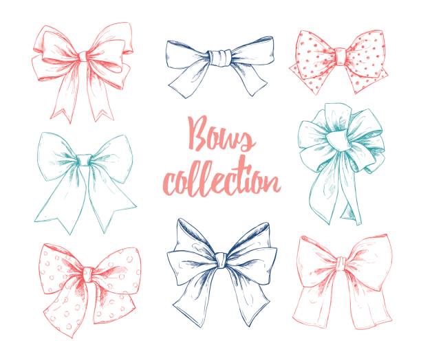 Homemade Hair Bows Illustrations Royalty Free Vector Graphics
