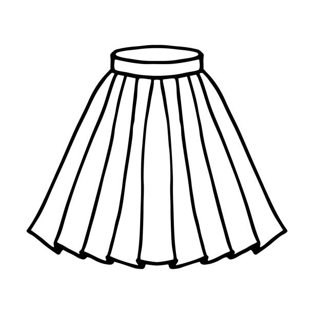 Pleated Skirt Illustrations, Royalty-Free Vector Graphics & Clip Art ...