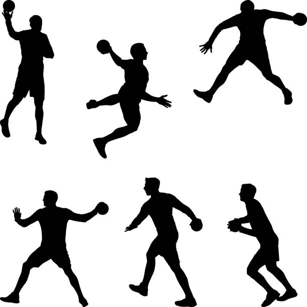手球運動員 - 手球 幅插畫檔、美工圖案、卡通及圖標