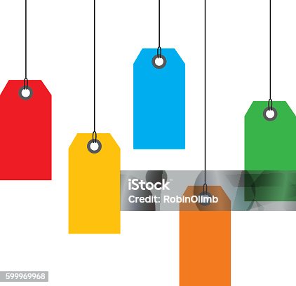istock Hanging Sales tags 599969968