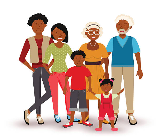 free clipart african american family - photo #9