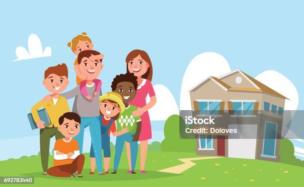 Family Home Free Vector Art 1 272 Free Downloads