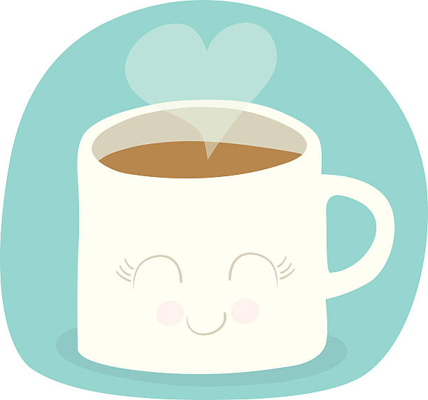 Happy Coffee Cup Illustrations, Royalty-Free Vector Graphics & Clip Art