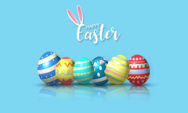 Happy Easter background. Vector illustration. Happy Easter background. Vector illustration. easter egg stock illustrations