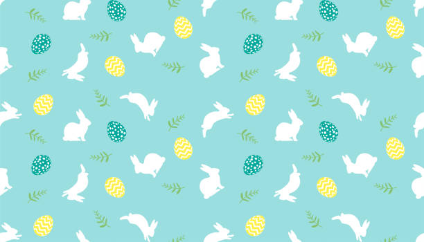 Happy easter day. Colorful easter egg pattern seamless background. design for mask face, pillow, clothing, fabric, gift wrap. Vector. Happy easter day. Colorful easter egg pattern seamless background. design for mask face, pillow, clothing, fabric, gift wrap. Vector. easter sunday stock illustrations