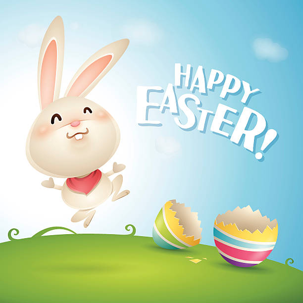 Happy Easter! vector art illustration