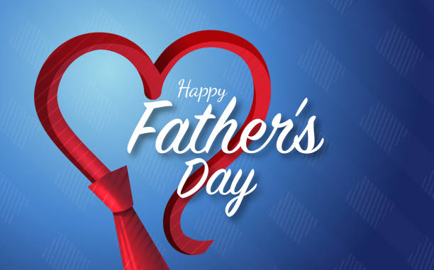 Happy Father's Day Happy Father's Day fathers day stock illustrations