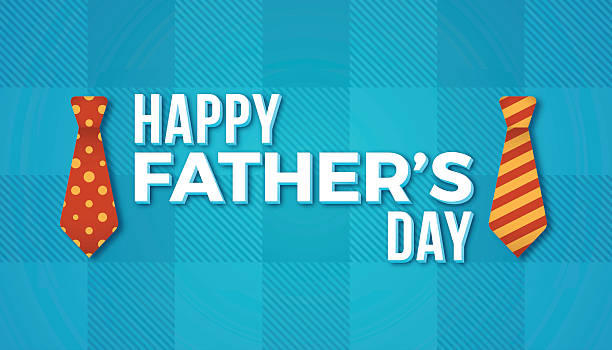 Happy Father's Day Happy Father's Day background concept. EPS 10 file. Transparency effects used on highlight elements. fathers day stock illustrations