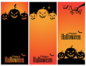 Vector of Happy Halloween background. EPS Ai 10 file format.
