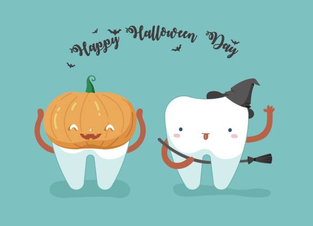 Download Best Halloween Fake Teeth Illustrations, Royalty-Free ...