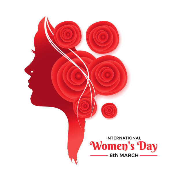 stockillustraties, clipart, cartoons en iconen met happy international women's day celebration. de illustratie van de voorraad - womens day poster