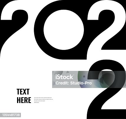 istock Happy New Year 2022 Background for your Christmas 1354481738