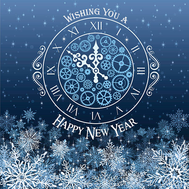 Happy New Year Card High Resolution JPG,CS6 AI and Illustrator EPS 10 included. Each element is named,grouped and layered separately. Very easy to edit. happy new year card 2016 stock illustrations