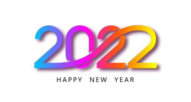 Happy new year. Holiday background. 2022. Happy new year. 2022 new year. Happy new year design. Colorful holiday background for calendar or web banner. 2022 celebration. Light 2022 Happy new year. Holiday background. 2022. Happy new year. 2022 new year. Happy new year design. Colorful holiday background for calendar or web banner. 2022 celebration. Light 2022 new years day stock illustrations