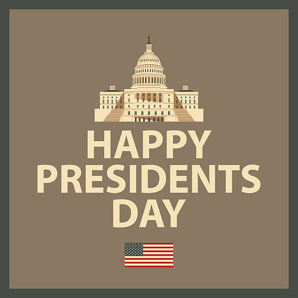 ilustraciones, imágenes clip art, dibujos animados e iconos de stock de feliz día del presidente - presidents day