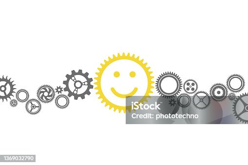 istock Happy Solution Concepts on White Background 1369032790