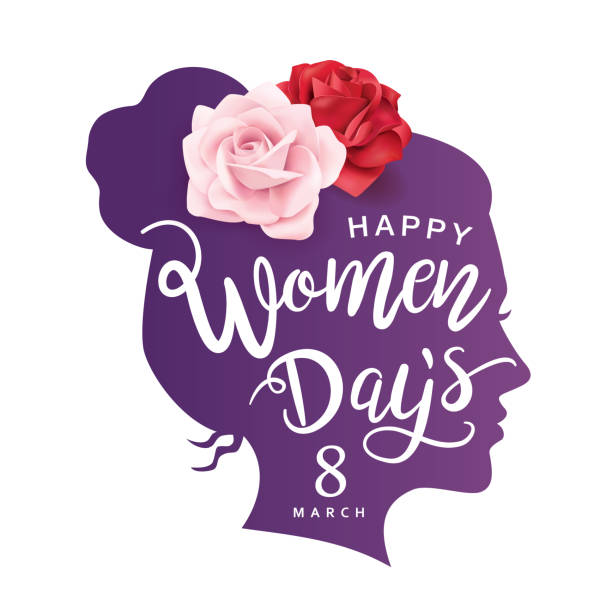 stockillustraties, clipart, cartoons en iconen met happy women's day - womens day poster