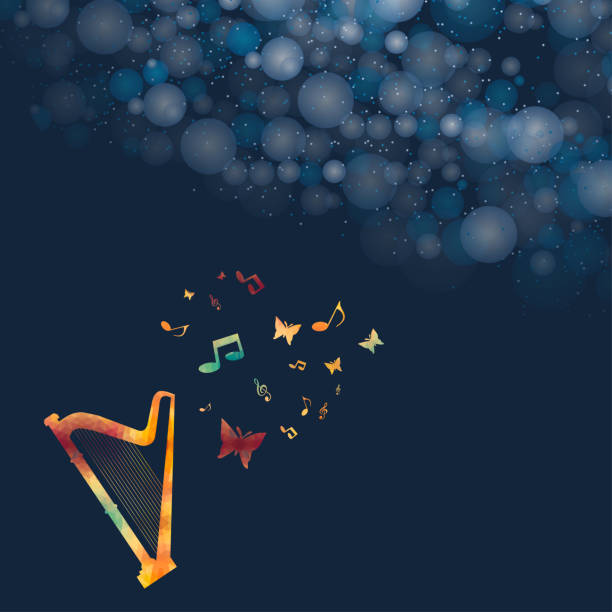 Harps Backgrounds Stock Photos, Pictures & Royalty-Free Images - iStock