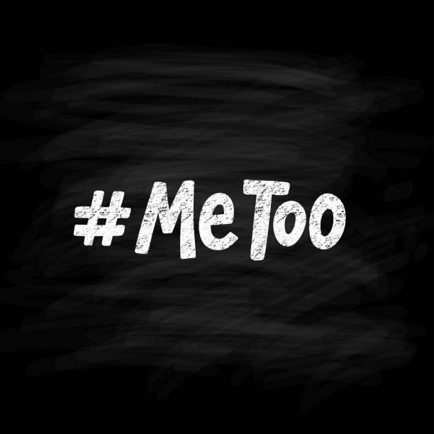 stockillustraties, clipart, cartoons en iconen met hashtag me ook. vectorillustratie. de beweging tegen seksuele intimidatie. - metoo
