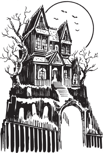 Download Haunted House Halloween Stock Illustration - Download ...