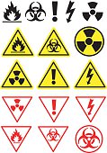 istock Hazard Icons and Symbols 483166659