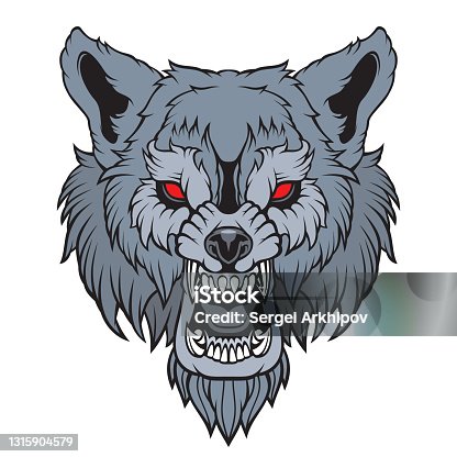 istock head a growling wolf 1315904579