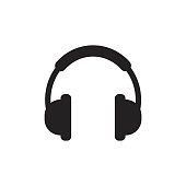 istock Headphone vector icon. Earphone headset sign illustration. 814632162