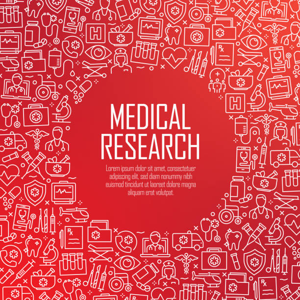 MEDICAL RESEARCH - Healthcare and Medical Concept Vector Pattern and Abstract Background. MEDICAL RESEARCH - Healthcare and Medical Concept Vector Pattern and Abstract Background. doctor backgrounds stock illustrations