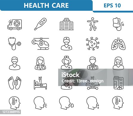 istock Healthcare Icons 1272388915