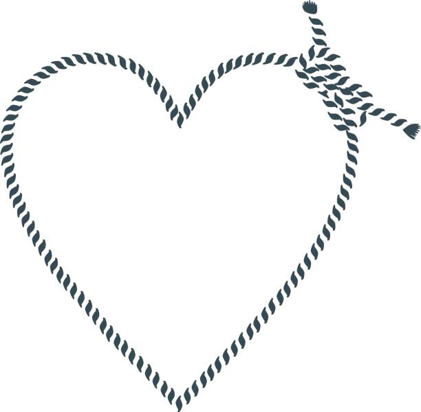 Best Heart Rope Illustrations, Royalty-Free Vector Graphics & Clip Art