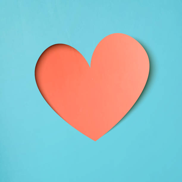 illustrazioni stock, clip art, cartoni animati e icone di tendenza di design di san valentino in carta a forma di cuore - take care
