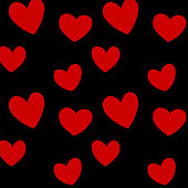 istock Heart Shape Pattern Design 1363260897