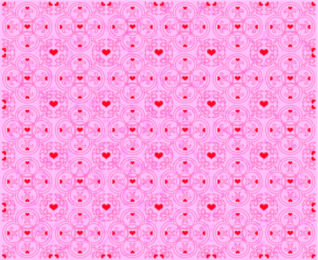 Heart Shape Pattern love illustration