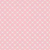 Heart shape vector seamless pattern (tiling). Pink color. Endless texture can be used for printing onto fabric and paper or scrap booking. Valentines day background for invitation.