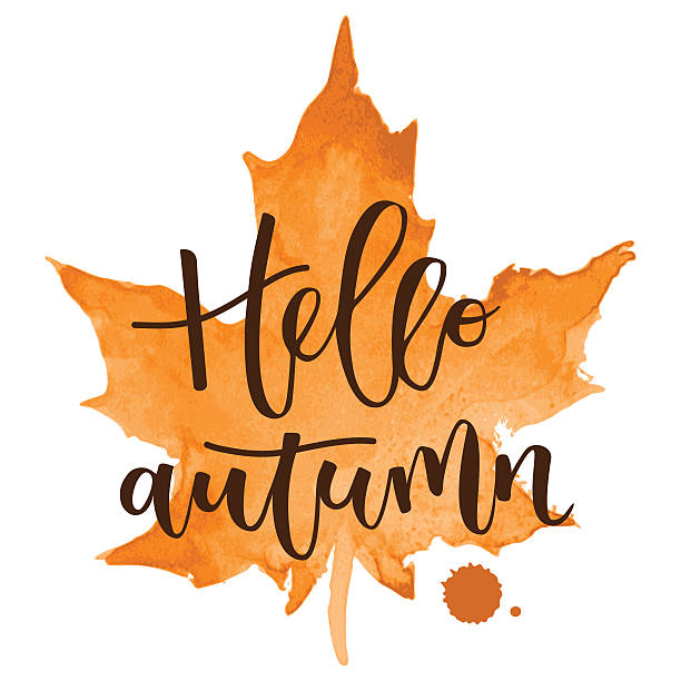 Hello Autumn Illustrations, Royalty-Free Vector Graphics & Clip Art