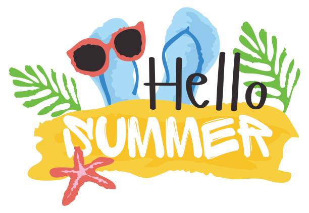 Image result for hello summer clip art