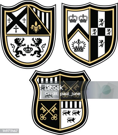 istock heraldic shield design 149711467