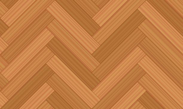 Herringbone Parquet Vector Illustration Of Geometric Wooden