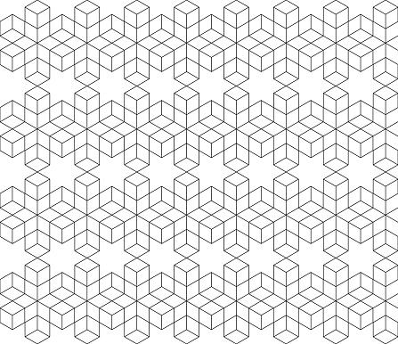 hexagon star pattern