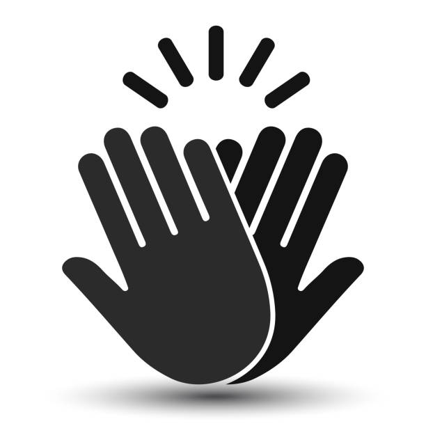 Download Office High Five Illustrations, Royalty-Free Vector ...