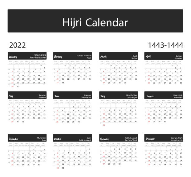 Gregorian Calendar 2022 105 Gregorian Calendar Illustrations & Clip Art - Istock