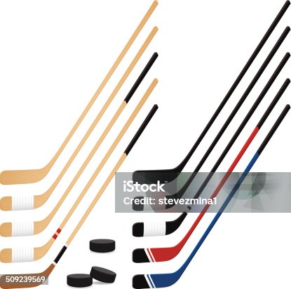 istock Hockey Sticks 509239569