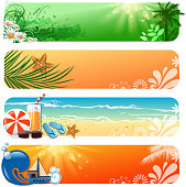 drawing of vector holiday banner.This file was recorded with adobe illustrator cs4 transparent.EPS10 format.
