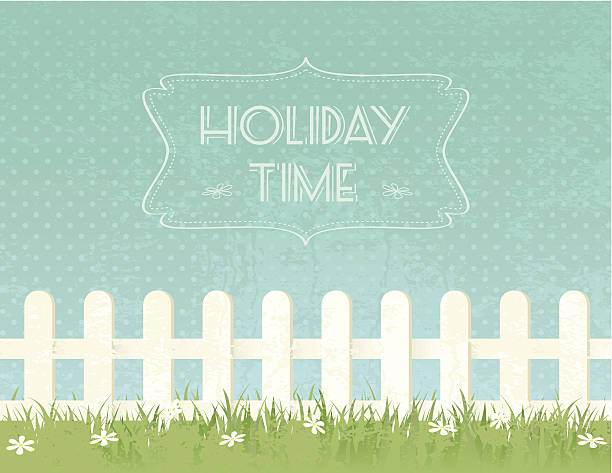 Holiday Time vector art illustration