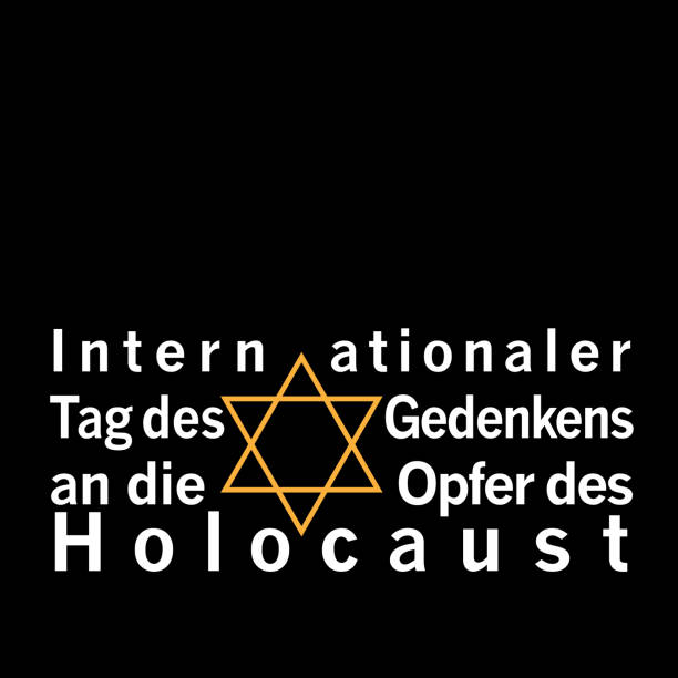 ilustraciones, imágenes clip art, dibujos animados e iconos de stock de día del recuerdo del holocausto - holocaust remembrance day