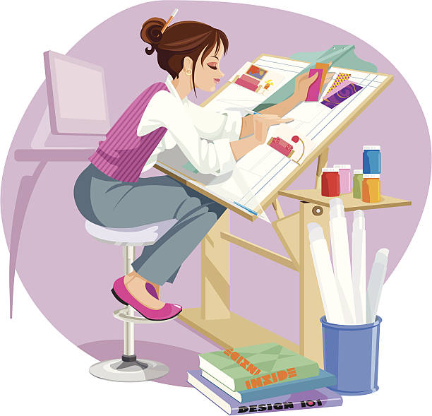 Best Interior Designer Illustrations Royalty Free Vector