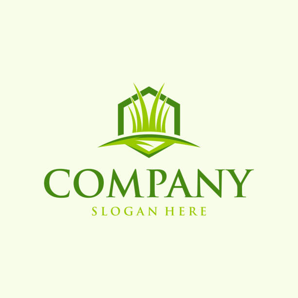 Home Green Grass Logo Design Home Green Grass Logo Design
clean, modern and easy to spot
suitable for your company landscapes stock illustrations