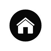 istock Home icon vector. House sign 1312128591